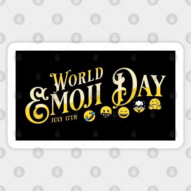World Emoji Day Sticker by HolidayBug